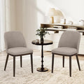 COLAMY Upholstered Dining Chairs Set of 2, Modern Kitchen Chairs by COLAMYINC