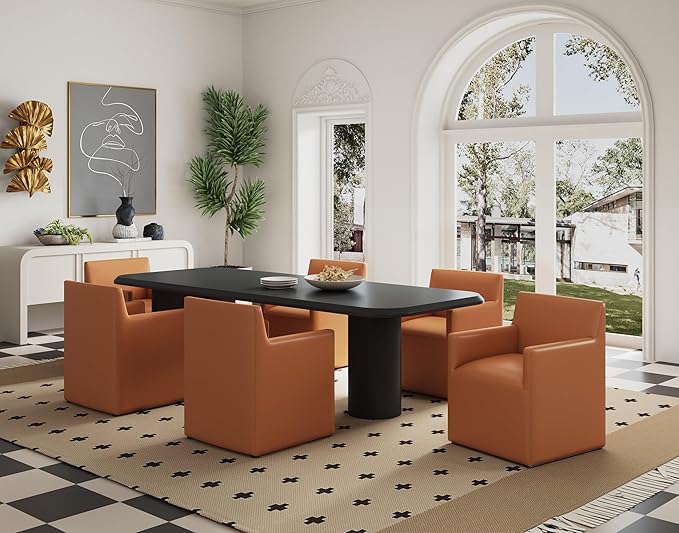 Manhattan Comfort Anna Square Modern Dining Chair - Image 2