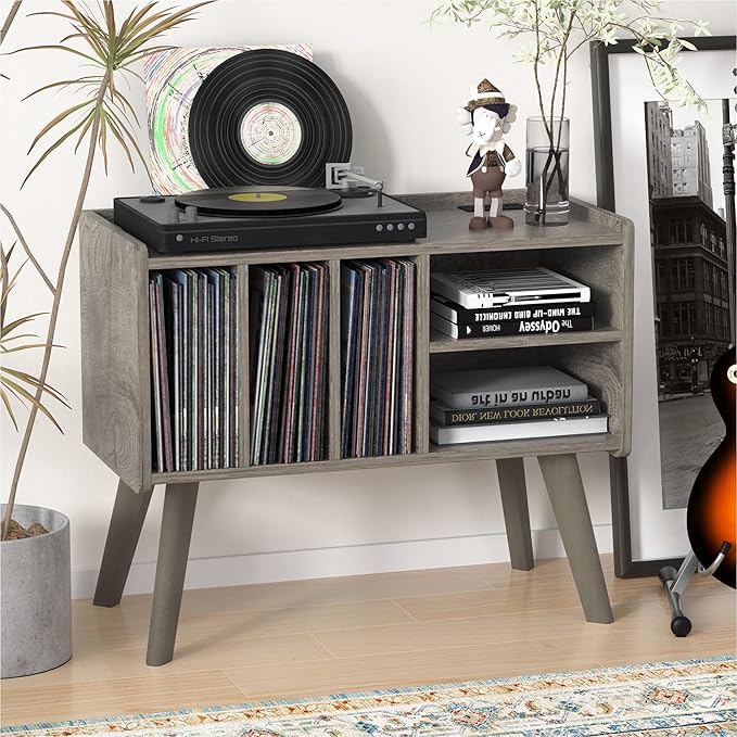 Forevich Record Player Stand Table - Image 2