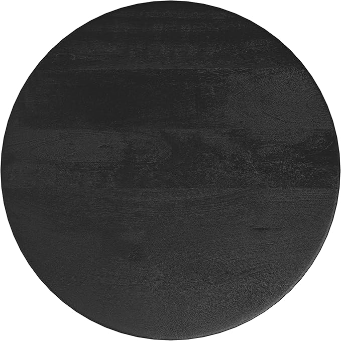 SIMPLIHOME Boyd 13-inch Wide Solid Mango End Table in Black, Contemporary-Style - Image 4