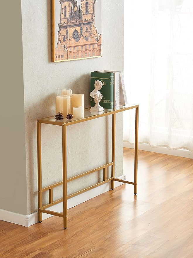 MAJARO Small Modern Console Table - Image 7