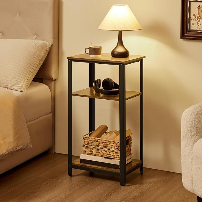 Yaheetech Tall End Table Set of 2, Small Places - Image 8