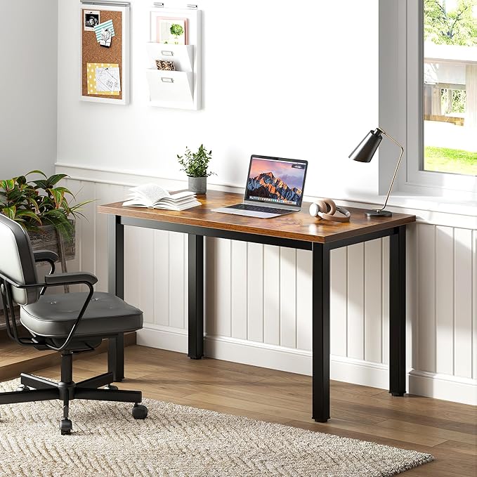 Rustic Brown 31.5 inch Sturdy Writing Desk - Image 4