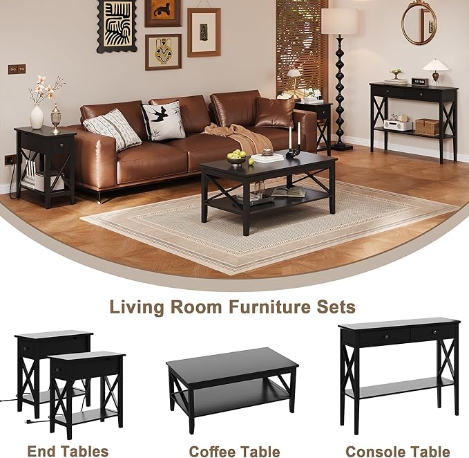 ChooChoo End Table Set of 2 - Image 7