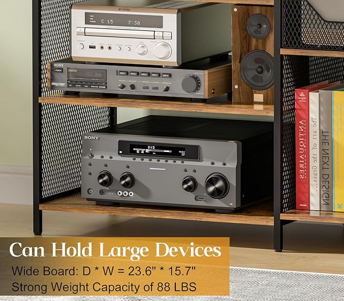 Large Record Player Stand Table - Image 9