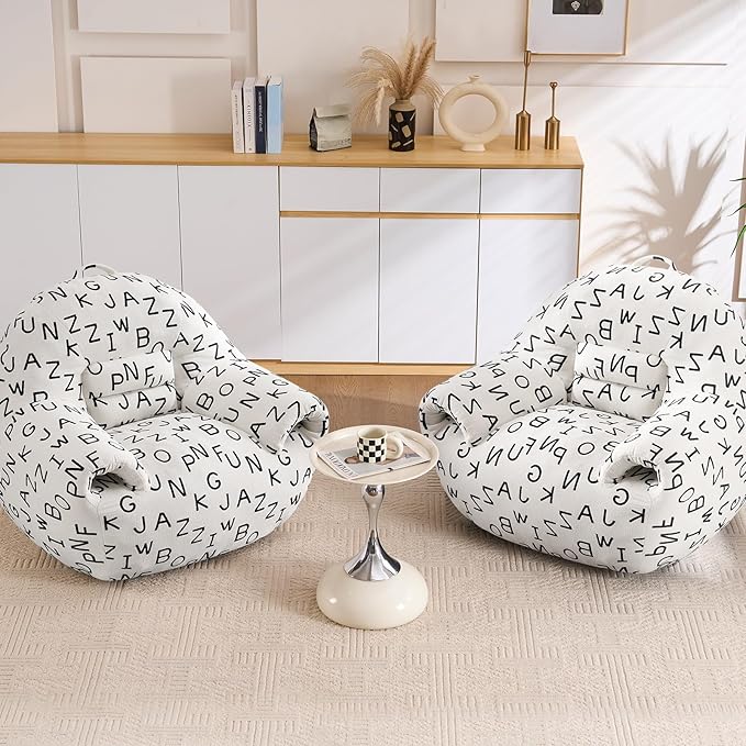 DAICO Bean Bag Chairs for Adults Comfy Bean Bag Sofa Chair - Image 9