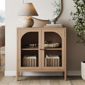 Nathan James Mason Modern Farmhouse Storage Cabinet, Free Standing Accent by NathanJames