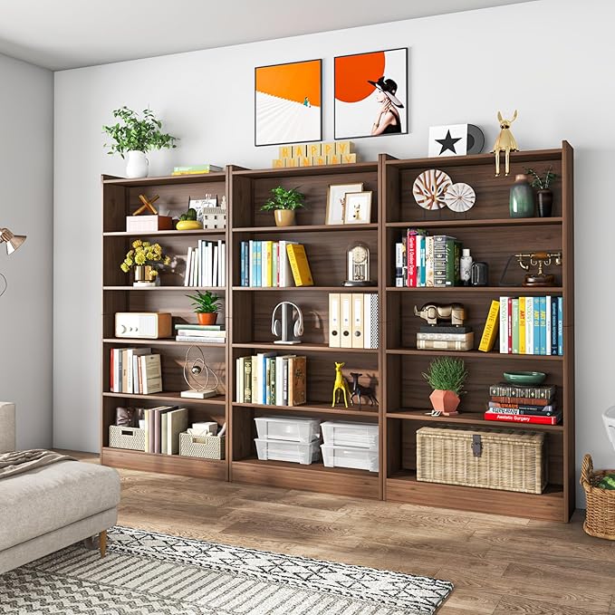 Tribesigns 72-inch Tall Bookcase, Modern 6-Tier White Library Bookshelf - Image 7