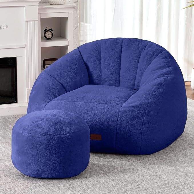 HABUTWAY Bean Bag Chair, Giant Bean Bag Chairs by HABUTWAYMakeYourLifeComfortable