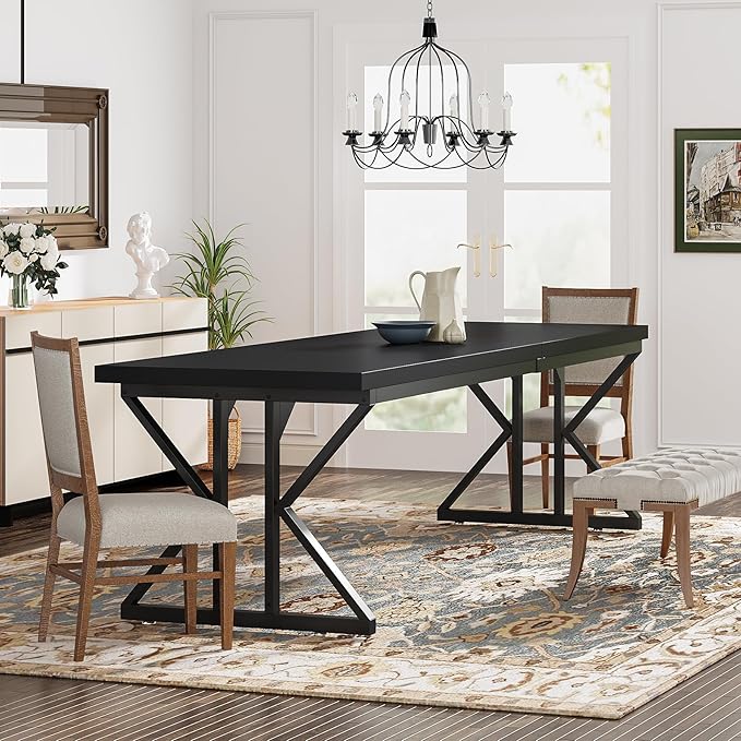 Tribesigns Farmhouse Dining Table - Image 6