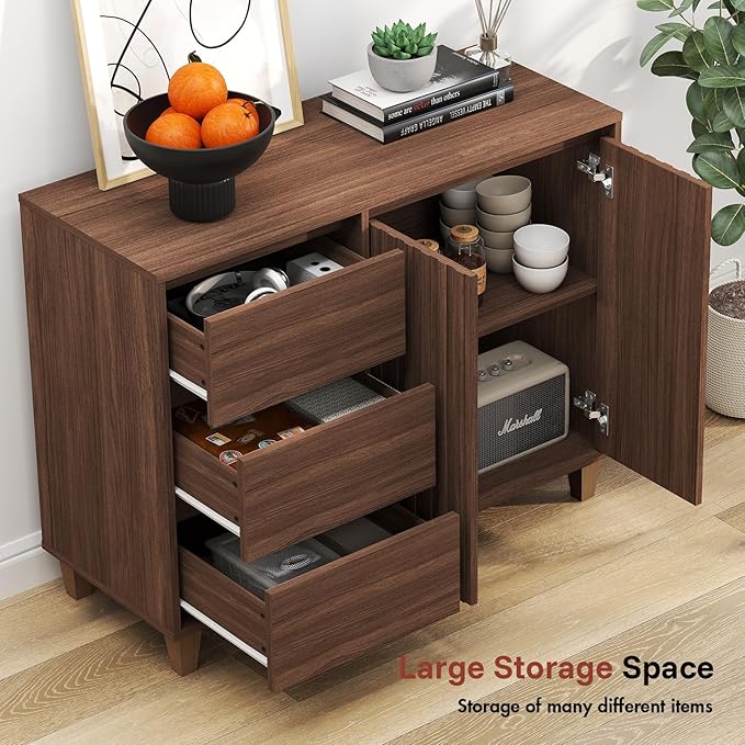 Redkey Fluted Sideboard Cabinet - Image 7
