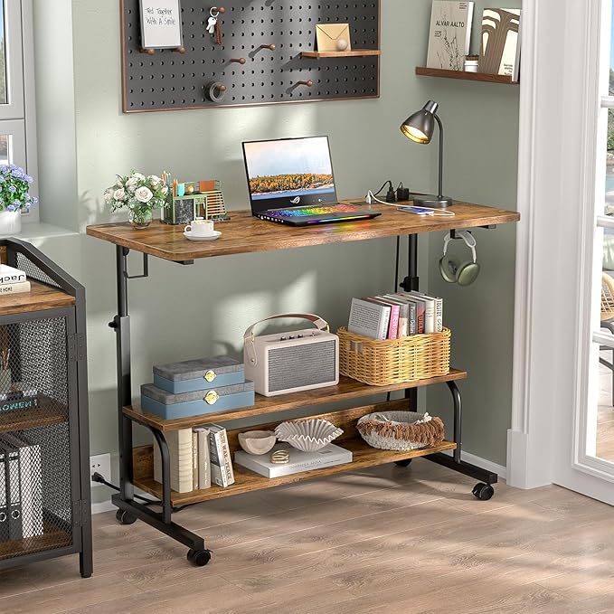 39" Height Adjustable Standing Desk - Image 2