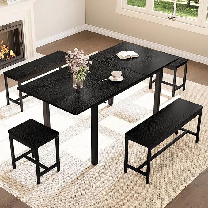 GarveeHome 5-Piece Dining Table Set - Image 8