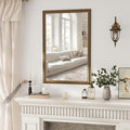 Axeman 32x48 Rectangular Wall Mirror, Decorative Bathroom Mirror, Traditional by Axeman