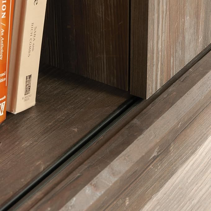 Sauder Entertainment Credenza, Pebble Pine Finish - Image 5