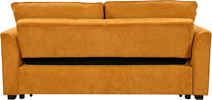 Queen Size Convertible Loveseat Sofabed 3 in 1 Convertible Sleeper Sofa Bed - Image 6