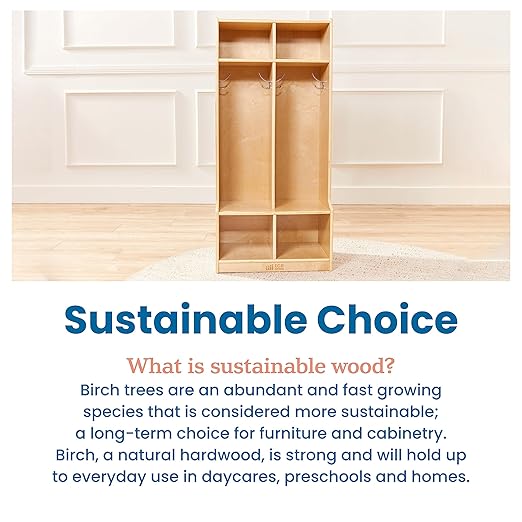 ECR4Kids 2-Section Coat Locker - Image 7
