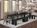 X07SI-B06-48 - 9-piece Dining Room Table Set a Rectangular Kitchen Table and a by LuxebyEastWestFurniture