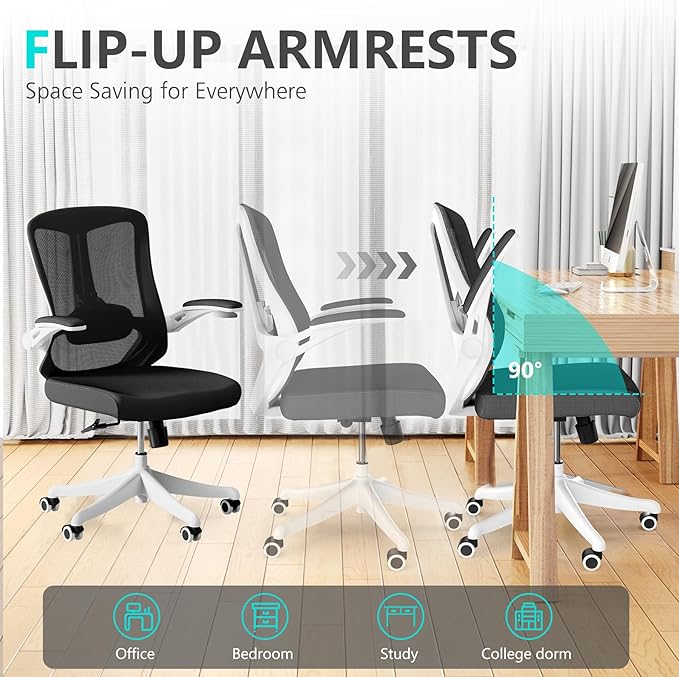 Mesh Office Chairs, High Back Ergonomic Office Chair - Image 6