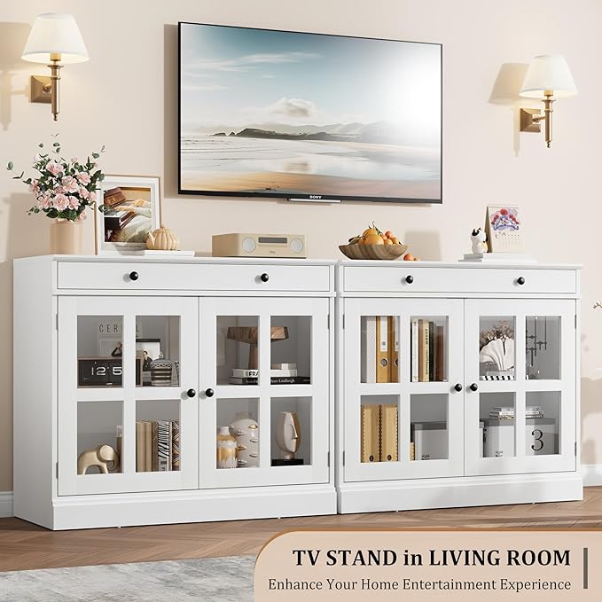GarveeHome 35.4" Sideboard Buffet Cabinets - Image 5