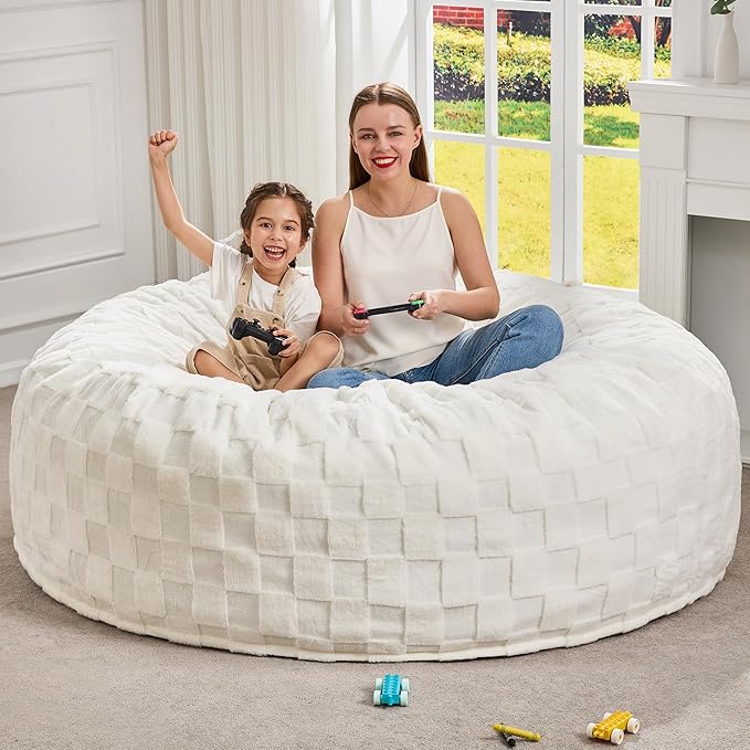 Hobestluk Bean Bag Chairs Beanbag Chair by YourHomeDeservesMore