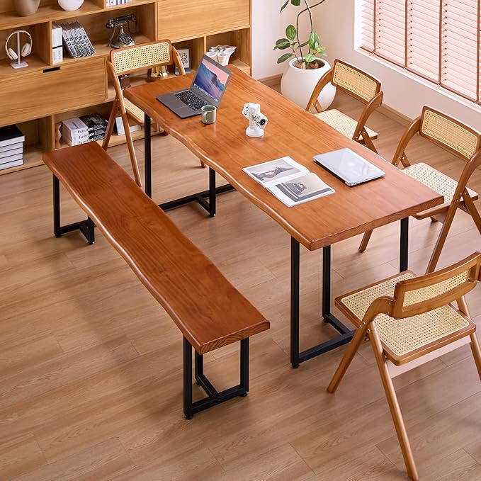 Durable Solid Wood Top Bench - Image 5