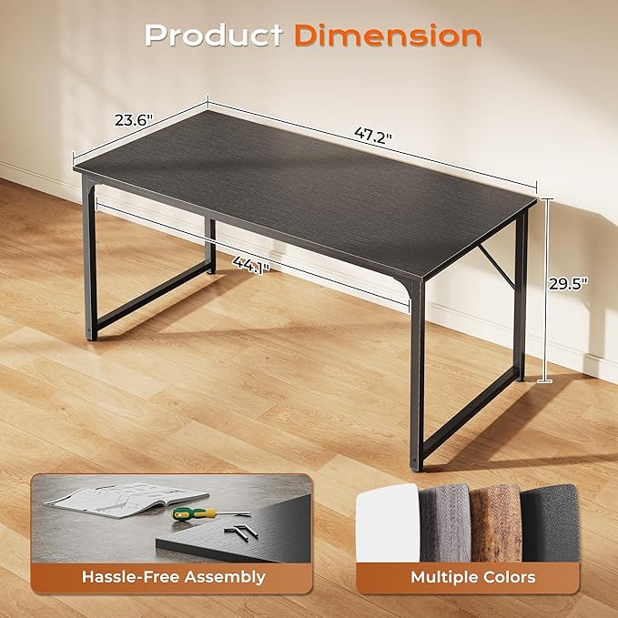 PRAISUN 47 X 24 Inch Computer Desk - Image 2