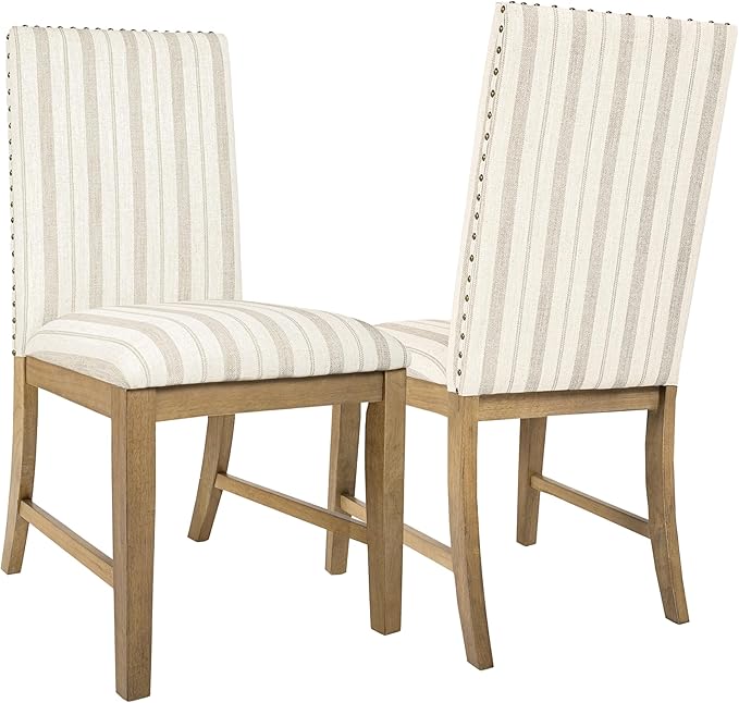 HomePop Upholstered Wood Apron Dining Chair by HomePop