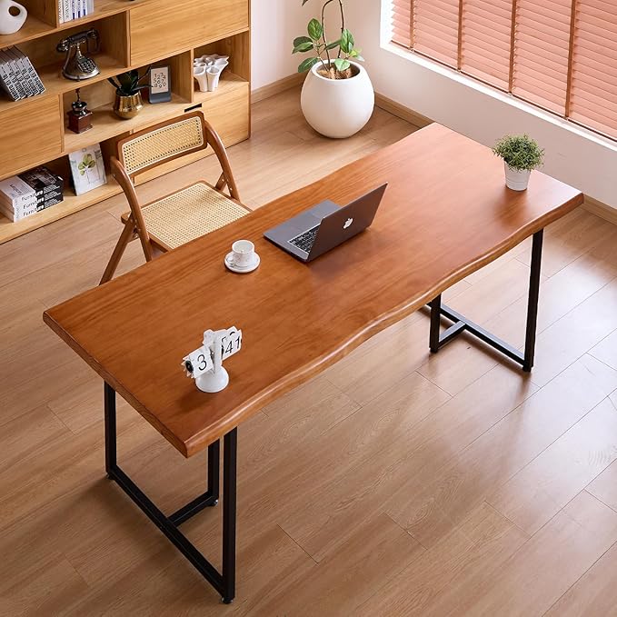 Solid Wood Administrative Desk, Dining Table - Image 5