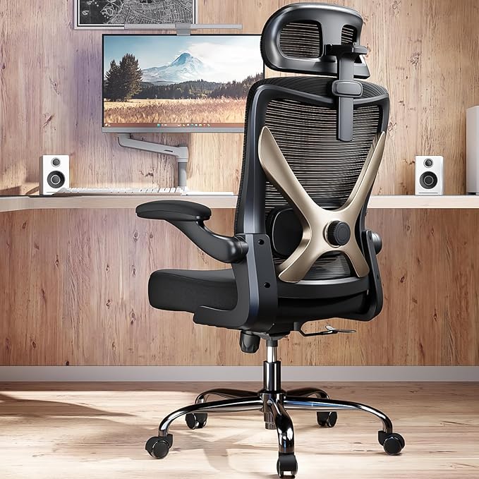 Ergonomic Office Chair-Mesh Computer Desk Chair Comfy, High-Back Gaming Chairs by Ergalithic