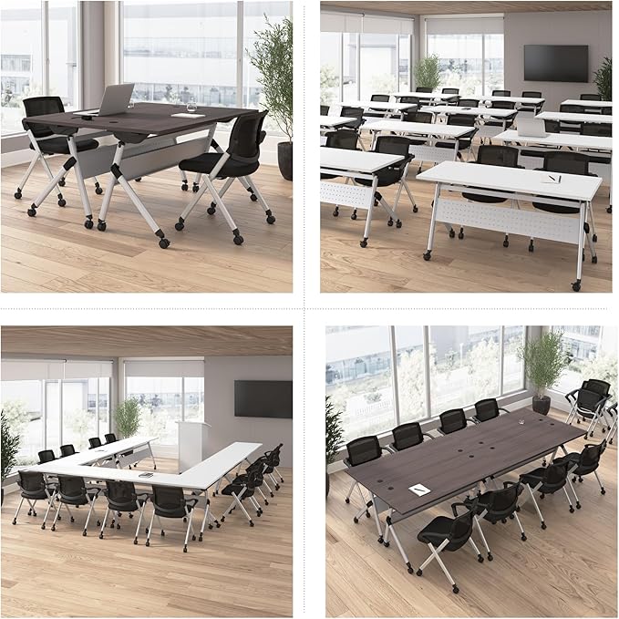 Bush Business Furniture Folding Training Table Set - Image 3