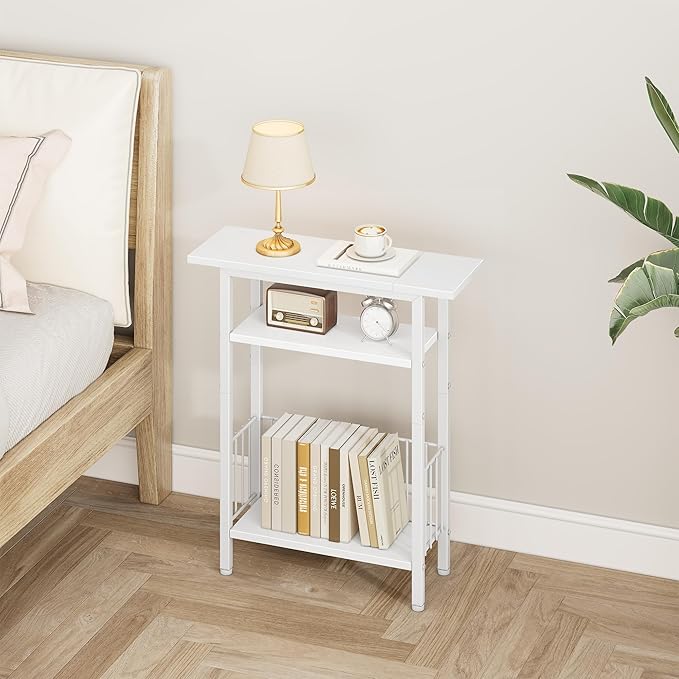 Vagusicc Narrow Side Table, Skinny Side Table - Image 5