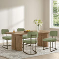 Dining Chairs Set of 6, Upholstered Modern Kitchen Chairs by Kislot