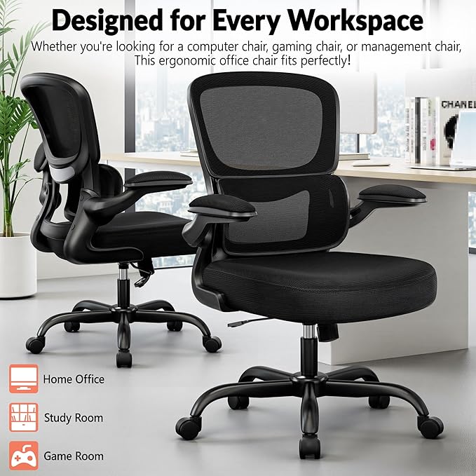Home Office Desk Chair, Ergonomic Office Chair - Image 8