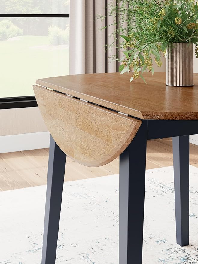 Signature Design by Ashley Gesthaven Modern Dining Drop Leaf Table - Image 6