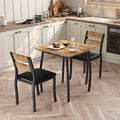 GAOMON Dining Table Set for 2, 3 Piece Small Kitchen Table and 2 Upholstered by GAOMON