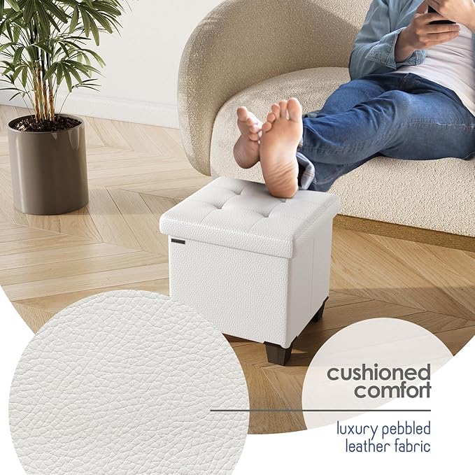 STORAGEBUD Storage Ottoman Cube - Image 7