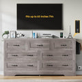 YITAHOME Grey Drawers TV Stand for 65 inches by YITAHOME