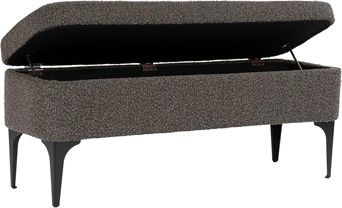 HomePop Upholstered Storage Bench - Image 9