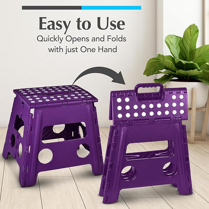 Handy Laundry Folding Lightweight Step Stool - Image 3