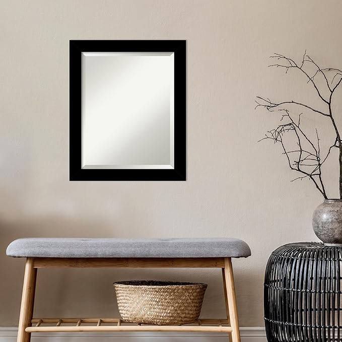 Amanti Art Black Bathroom Mirror - Image 5
