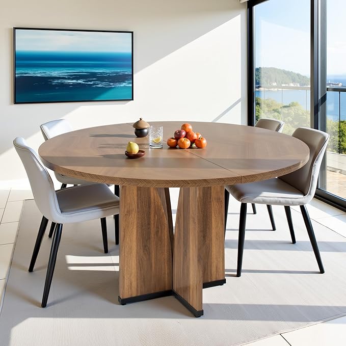 NicBex 39 Inch Round Dining Table by NicBex