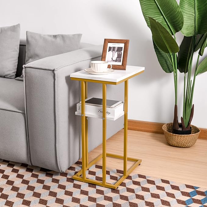Yoobure C Shaped End Table Set of 2, Side Table - Image 9