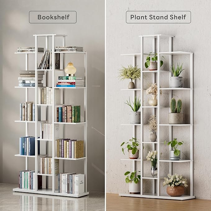 Bookshelf，Small Bookcase for Small Space，6-Tier Bookshelf for Living Room - Image 5