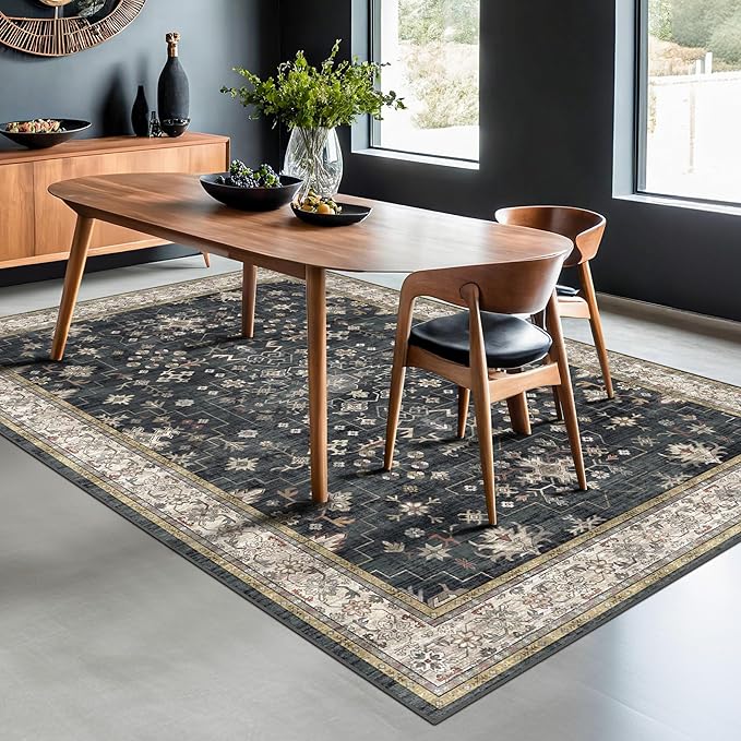 Boho Dining Room Rugs for Under Table - Image 9