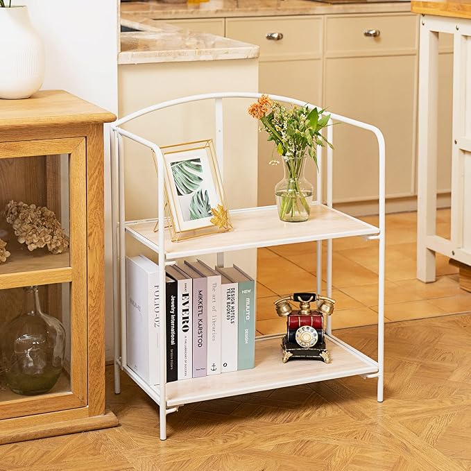Crofy No Assembly Folding Bookshelf - Image 2