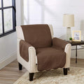 Great Bay Home Medallion Stitched Solid Furniture Protector Stain Resistant by GreatBayHome