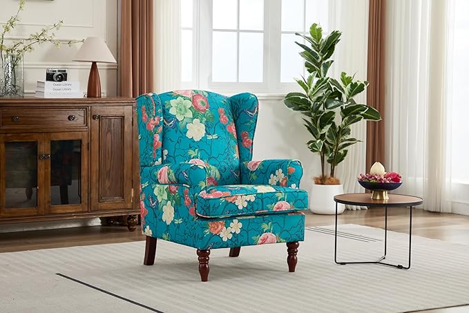Ball & Cast Modern Accent Chair, Comfy Upholstered Armchair - Image 3