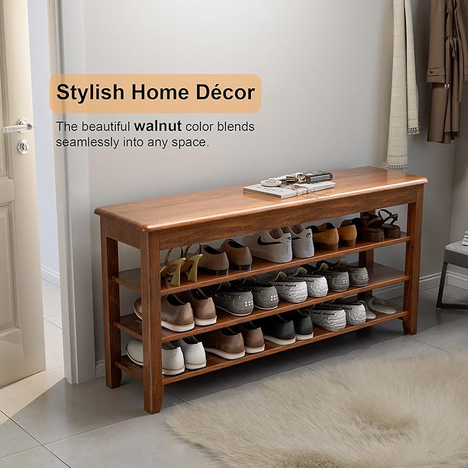 Shoe Storage Bench for Entryway - Image 7