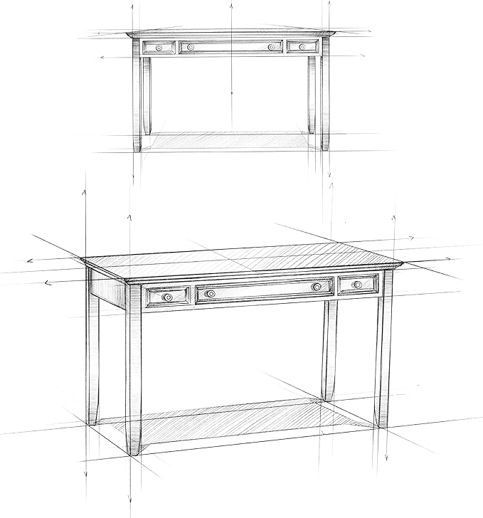 SIMPLIHOME Amherst Desk - Image 15